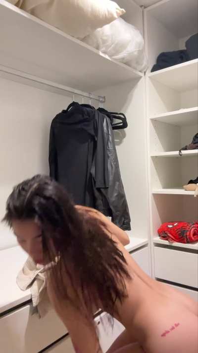 And there my towel is gone