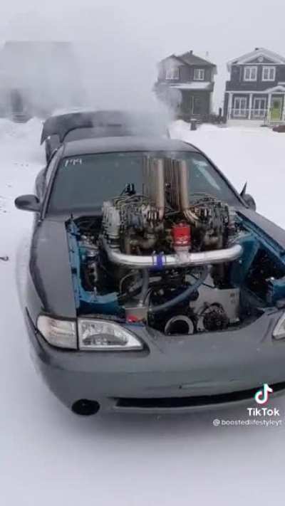 Had to save Boosted Lifestyle&rsquo;s 8 turbo LS swapped Mustang from r/Shitty_Car_Mods