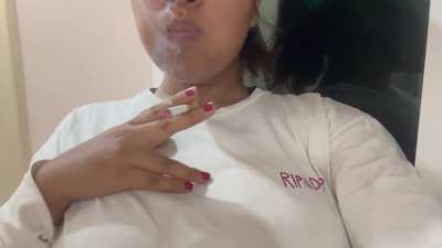 We’re going to smoke and then enjoy