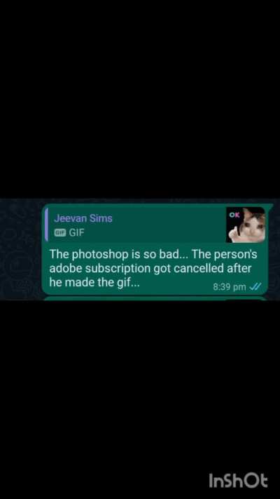 Gif shouldn't be disrespected... 
