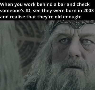 I'm old gandalf