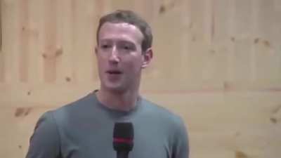 Mark Zuckerberg accidentally lets it slip that he's a robot