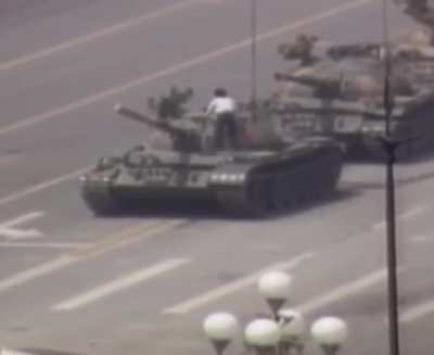 He did what many were afraid to do. June 5th, 1989