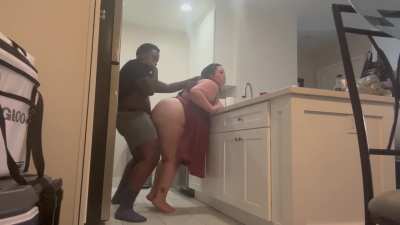 Fucking his wife while he&rsquo;s gone 