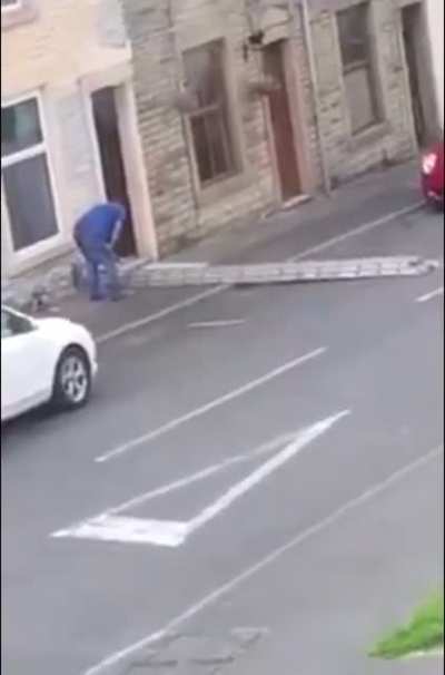 How to use a ladder&hellip; not