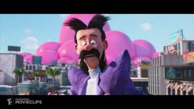 Sheikh Gru defeats the kafir Balthazar with the power of Islam