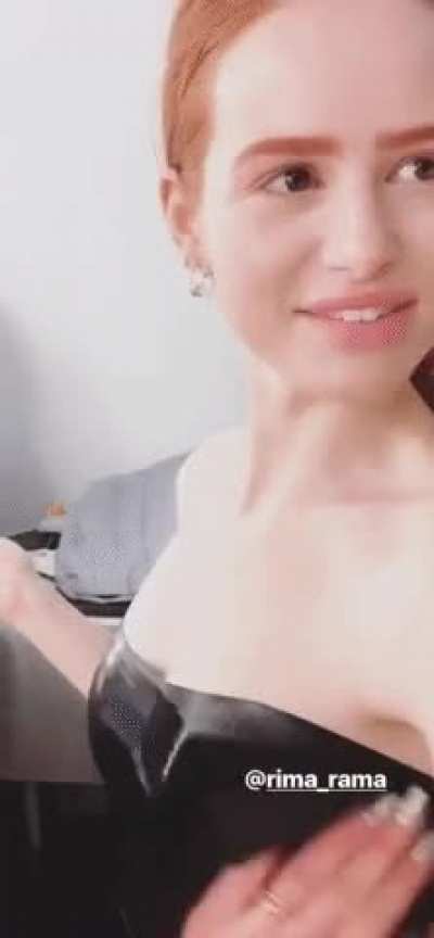 Career goals: getting to rub down Madelaine Petsch's chest