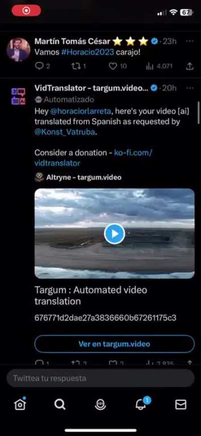 Mientras tanto los seguidores a favor de Larreta