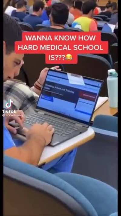 How hard medical school really is