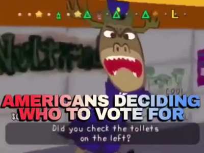 Sorry if you don’t wanna see election stuff, but I thought this was funny.