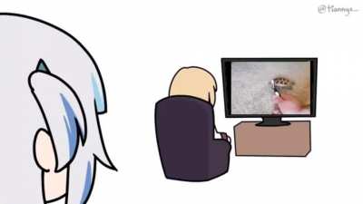 Carol flagrando o Renan vendo memes :^