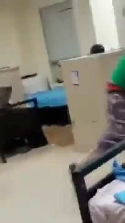 Fight in shelter