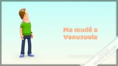 Me mud&eacute; a Venezuela