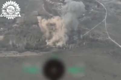 Ukrainian MiG-29 destroyed Russian infantry position - using AASM HAMMER bombs. Kursk Oblast. March 2025 [Published 26.03.2025]