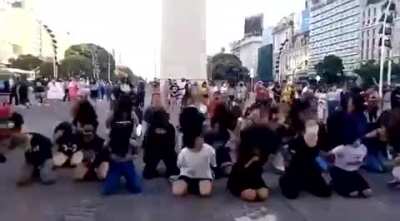 BTS’ cultic fans headbanging to their favs’ song in public… oddly