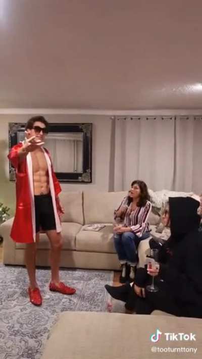 Choosing your costume for a family party