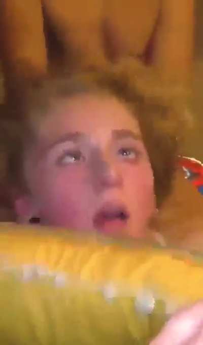 A model cumdump: young, dumb and full of cum 