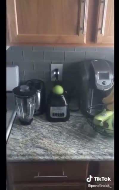 Spinning apple