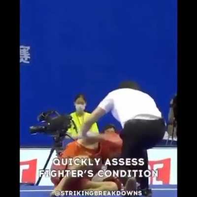 To all the refs that stop right on time....God bless.