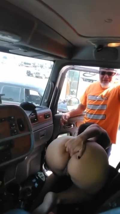 Right in the truck