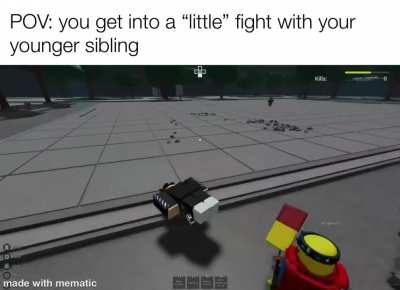 Just a &ldquo;little&rdquo; fight