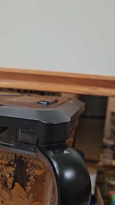 Cabinet and Ninja Blender