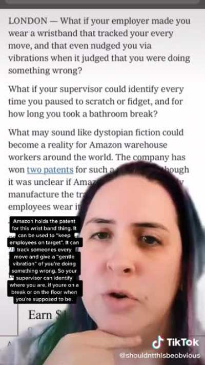 Might as well just run around and whip people...this is why I refuse to spend any of my money on Amazon