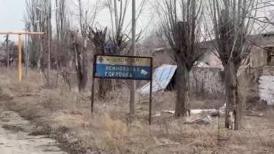 RU POV: The situation in Avdeevka. Footage from fighters of the "Center" group.