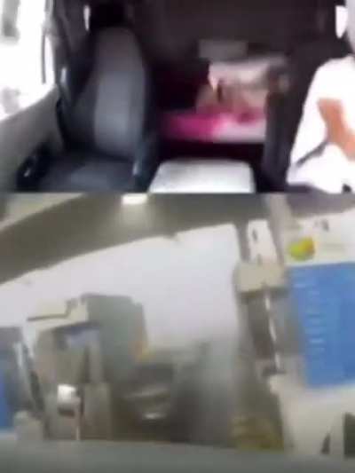Neblinita cegadora, manejando en carretera y en el cel&hellip; &iquest;qu&eacute; puede salir mal? 🥴