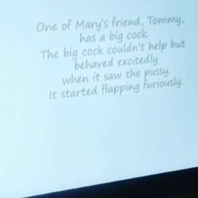 Mary and her pussy