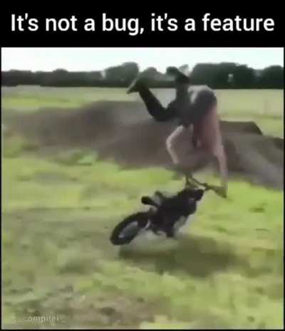 It's not a bug. It's a feature.