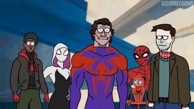 Hombre que araña 