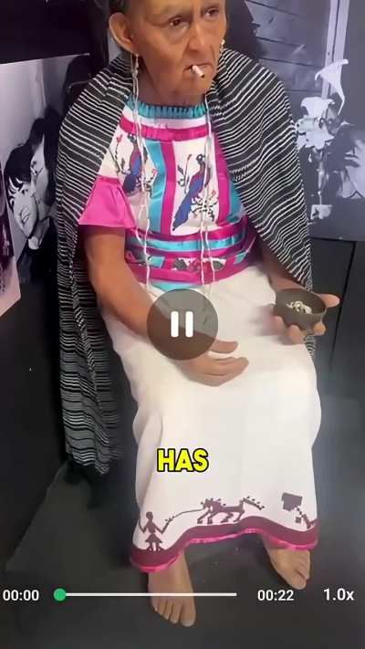 Wax Statue Caught Moving