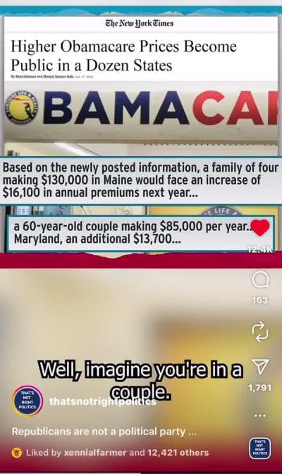 This what&rsquo;s at stake with the shutdown. No, Dems aren&rsquo;t trying to give undocumented people health insurance. They&rsquo;re trying to save the subsidies for this purpose: