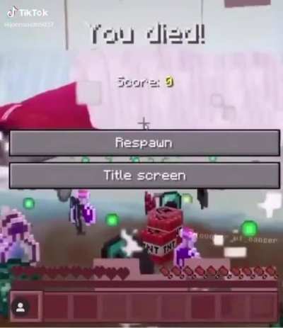 Why dont respawn?