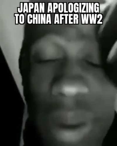 War criminals apology be like: