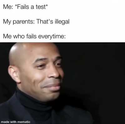 Now that's illegal too