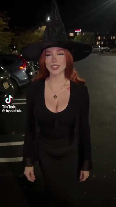 Pulling up to the Halloween party like this