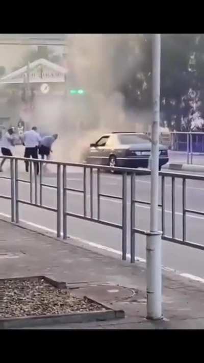 Fire extinguisher go weeee