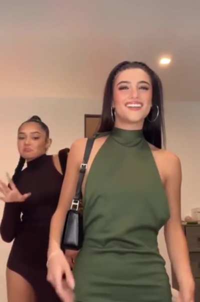 Cute and braless...