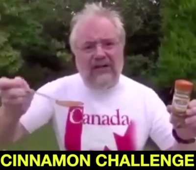 I&rsquo;m above this cinnamon, you won&rsquo;t get a reaction out of me!