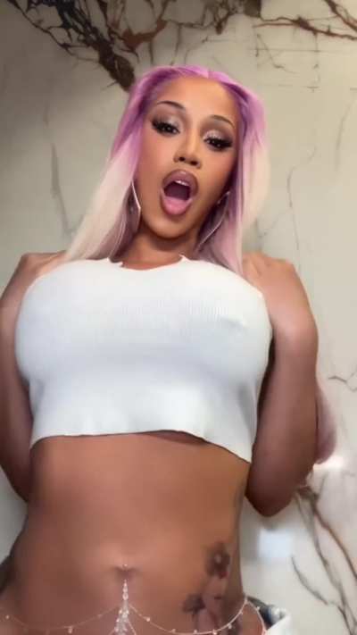 Cardi's such a freak, I love it