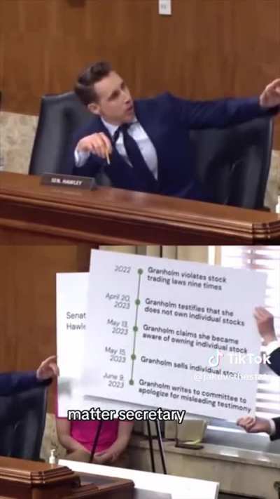 Secretary of USA Dept. of Energy CALLED OUT for Insider Trading &amp;amp; Corporate Corruption W/ Evidence &amp;amp; Timelines - Credit @jakevstthestate TikTok