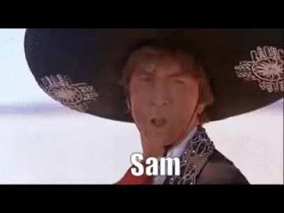 Sam: "There's a few drops left." Frodo:
