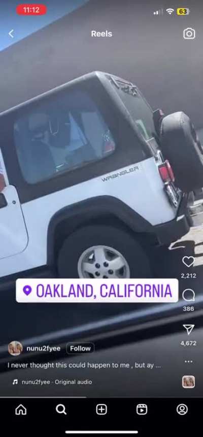 White man yells racial slurs at black women and attempts to run them off the road.