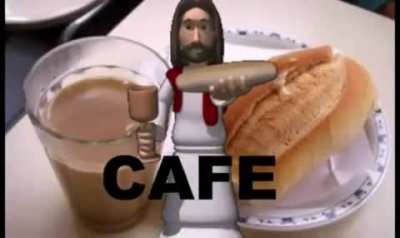Q pausa da salsicha oq rapaz, o neg&oacute;cio &eacute; a pausa do caf&eacute;