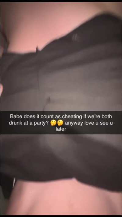 Its not cheating if I&rsquo;m being honest anyway