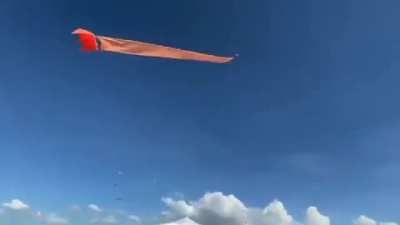 3 Year Old Girl Lifted Into Sky After Getting Caught in Kite