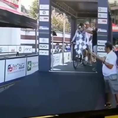 Fred goes to his first time trial at 85