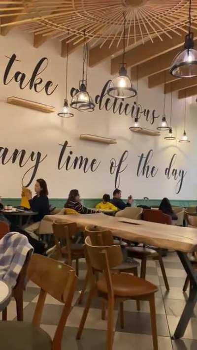 in a cafe in Istanbul airport-GET OUT OF MY HEAD